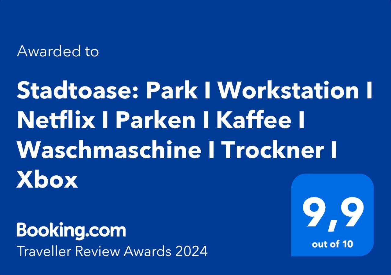 Dnd Stadtoase I Park I Workstation I Netflix I Parken I Kaffee I Waschmaschine I Trockner I Xbox Würzburg